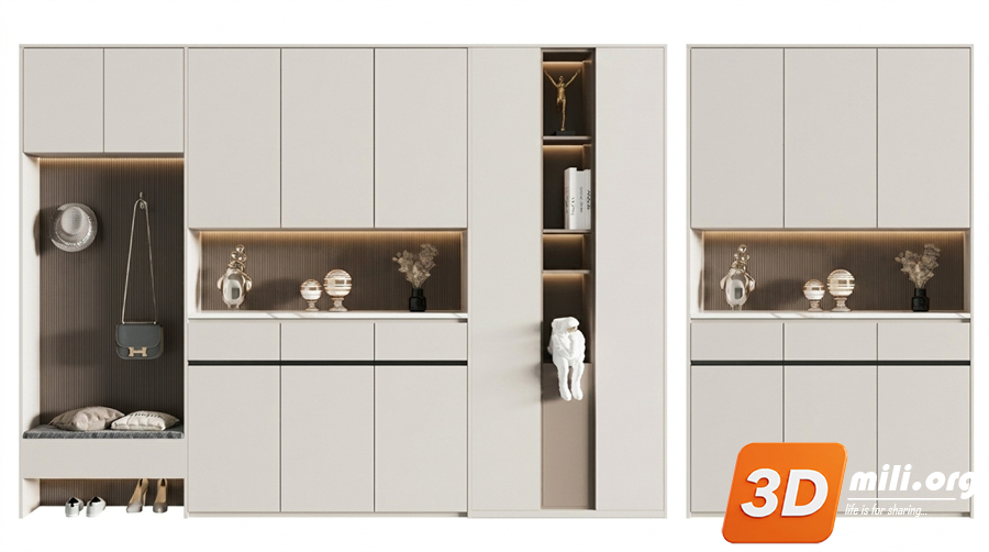 Shoe cabinet Skp Files